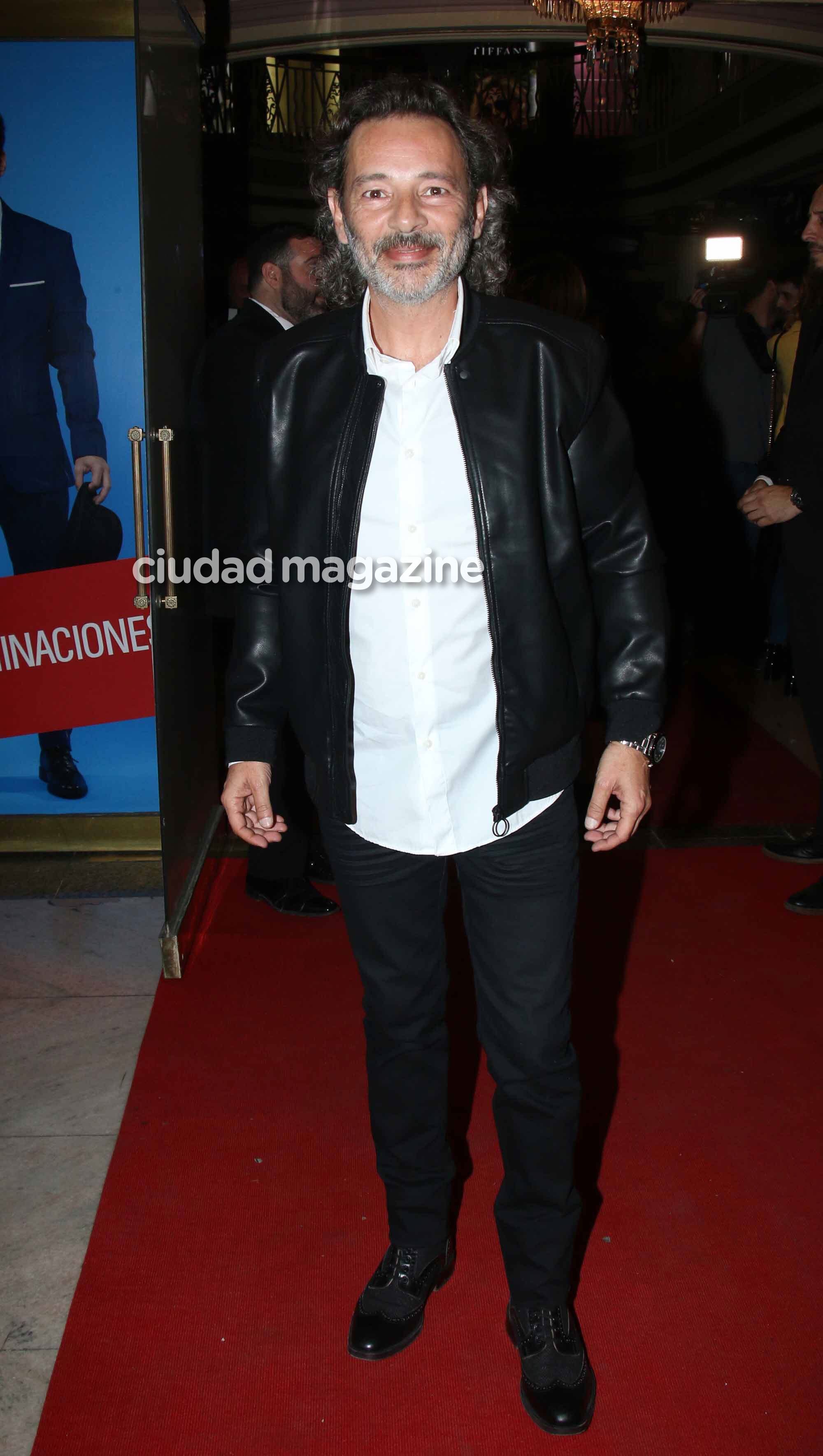 Fabián Vena en los Premios Ace (Fotos: Movilpress).