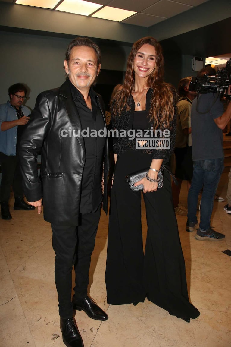 Fabián Vena y Paula Morales (Foto: Movilpress)