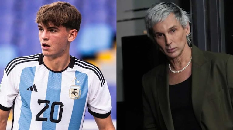 Fabián y Nico Paz (Fotos: Instagram @fabianpaz y @nicopaz1o)