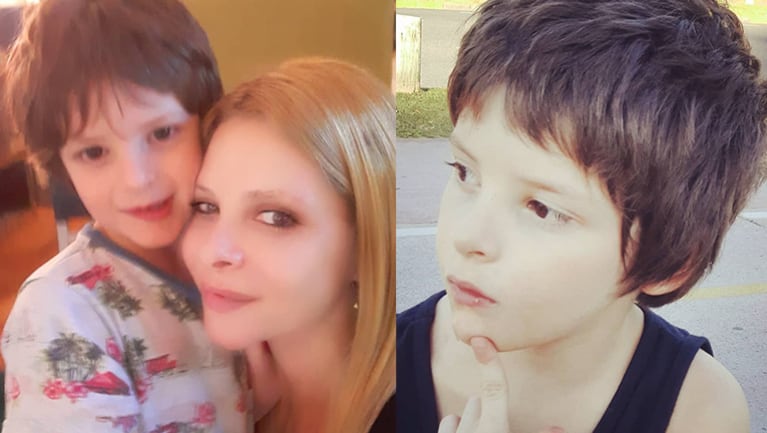 Fabiana celebró que su hijo fue dado de alta.
