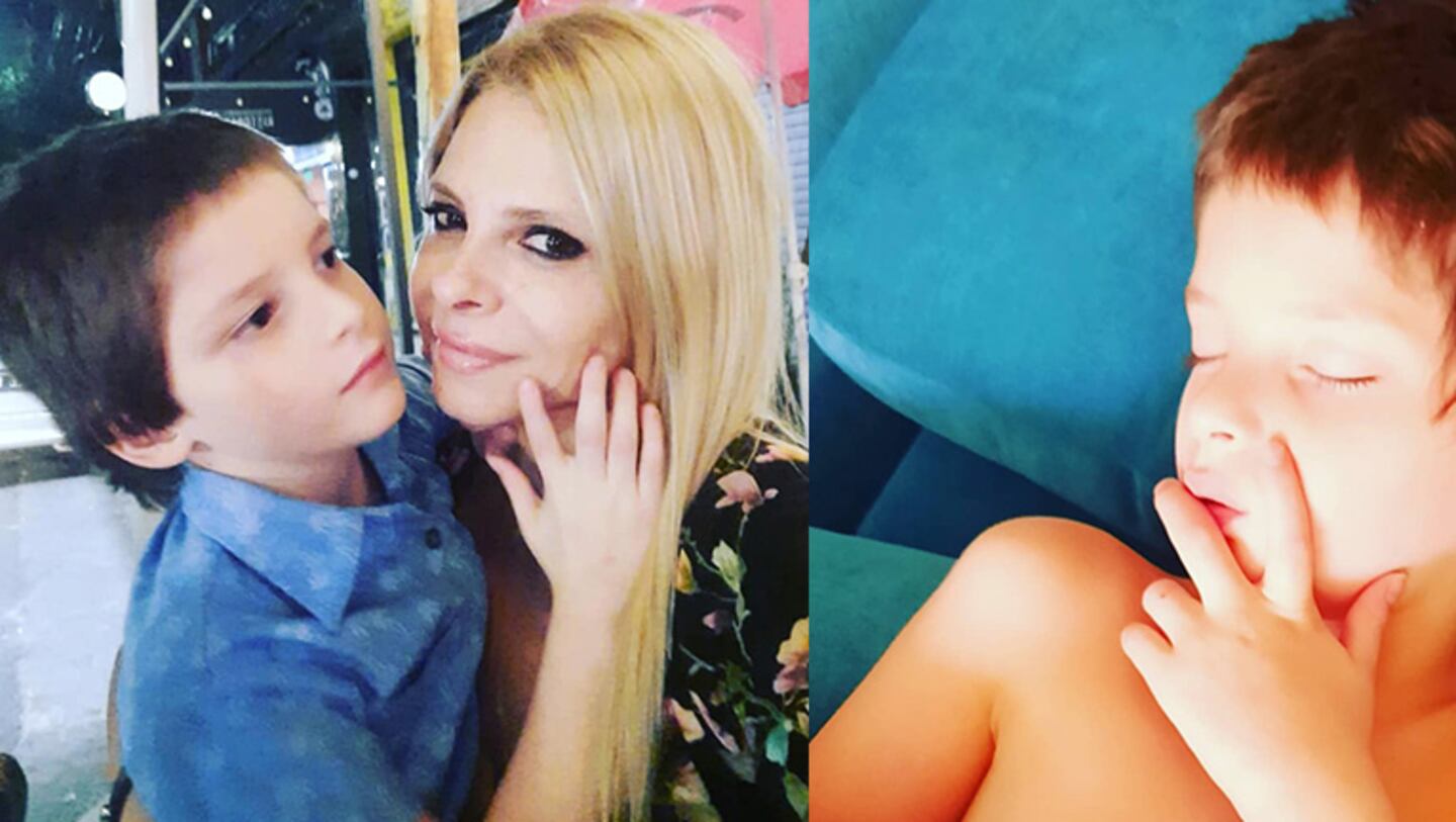 Fabiana le dedicó un tierno mensaje al hijo que tiene con Luis Ventura.