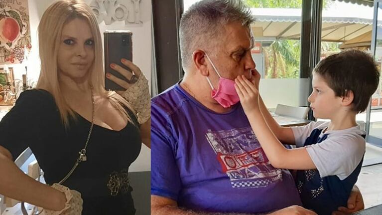 Fabiana Liuzzi le dedicó un profundo posteo a Luis Ventura y su hijo Antoñito.