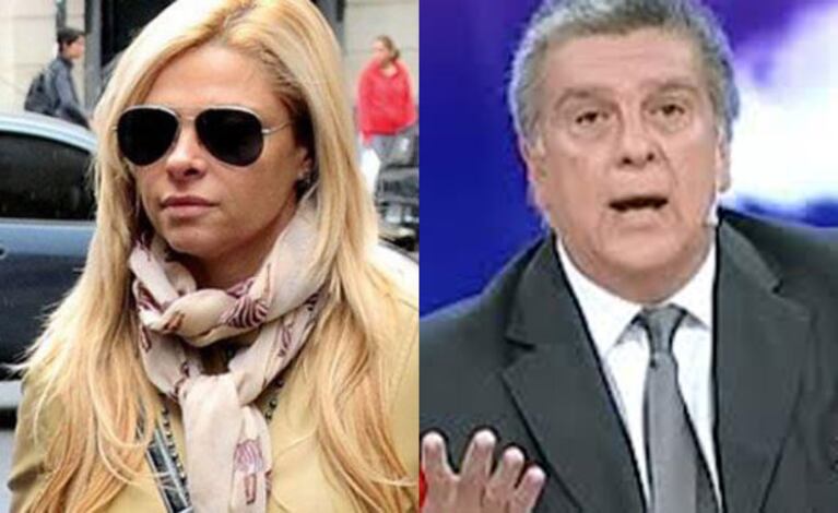 Fabiana Liuzzi: "Siempre supe que Luis era el padre de mi hijo". (Fotos: Web y captura TV)