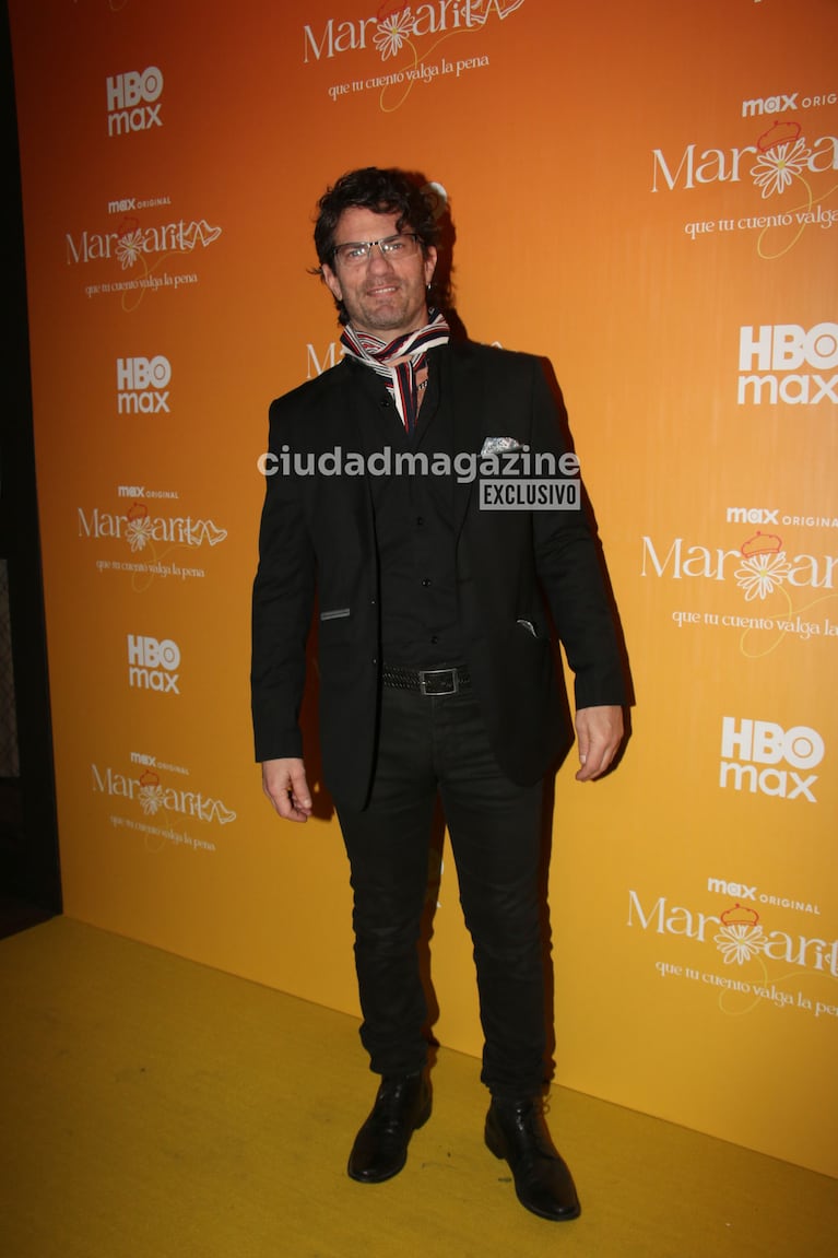Fabio Di Tomaso en el estreno de Margarita (Foto: Movilpress).