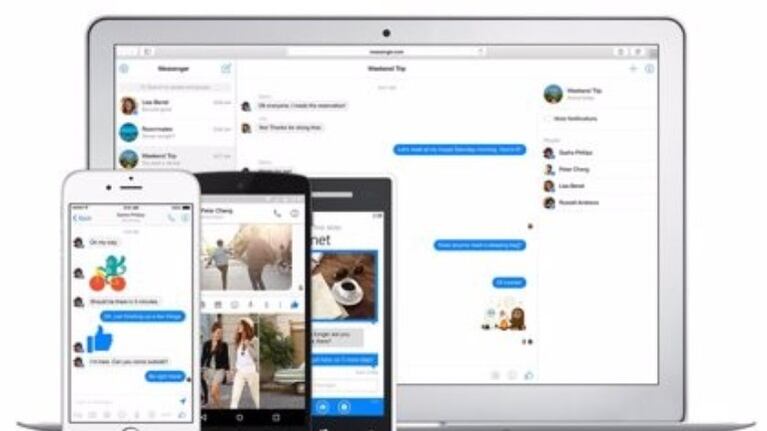 Facebook asegura que no guarda datos con la vista previa de los enlaces compartidos en Messenger e Instagram. Foto:EP. 