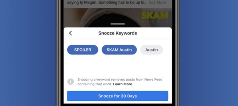 Facebook implementará una nueva función para evitar los spoilers