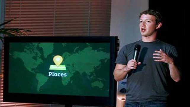 Facebook lanzó "Places", su servicio de geolocalización