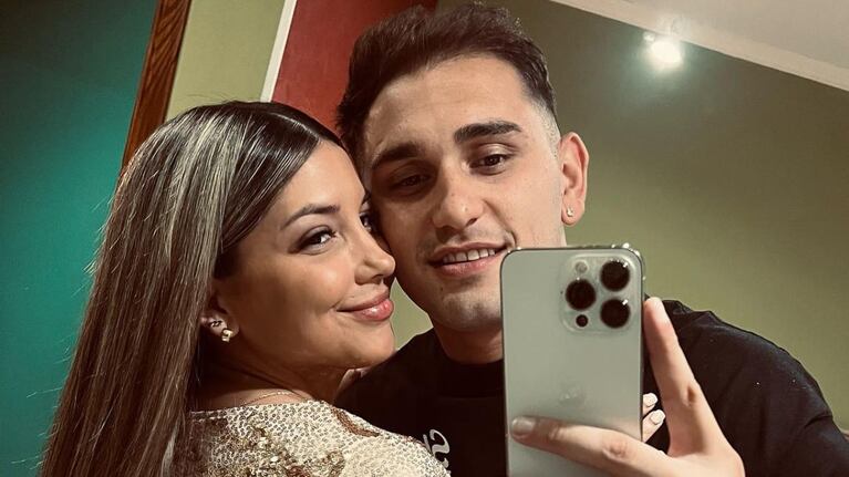 Facundo Ambrosioni con su novia Camila (Foto: Instagram @facuambrosioniok)