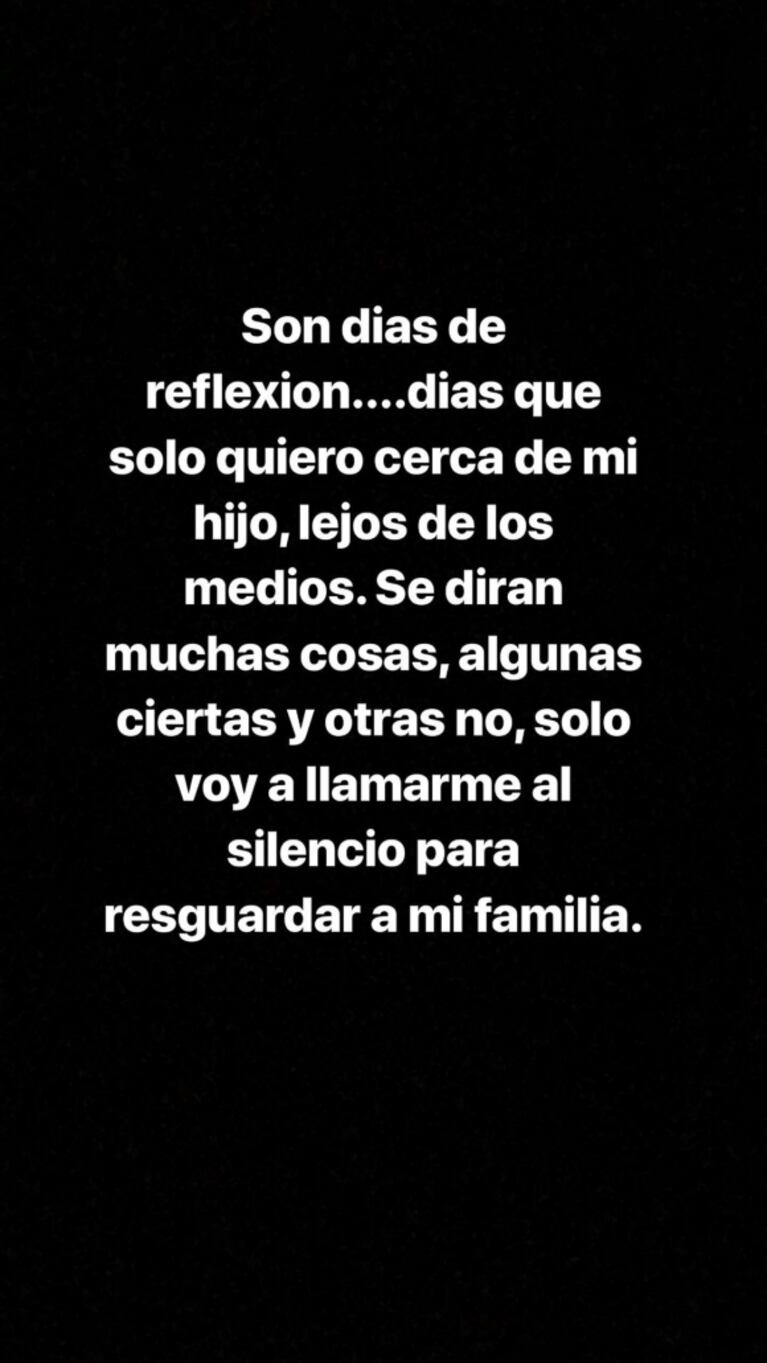 Facundo Ambrosioni, luego de que Morena Rial lo acusara de infiel: "Se dirán muchas cosas; algunas ciertas, otras no"
