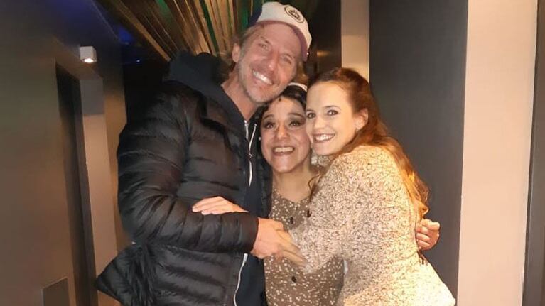 Facundo Arana aplaudió de pie a Sabrina Garciarena en el teatro
