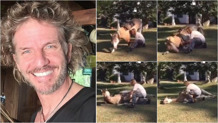 Facundo Arana en el video más tierno con un caballo y su profundo mensaje: "El que debe domarse es el ser humano"