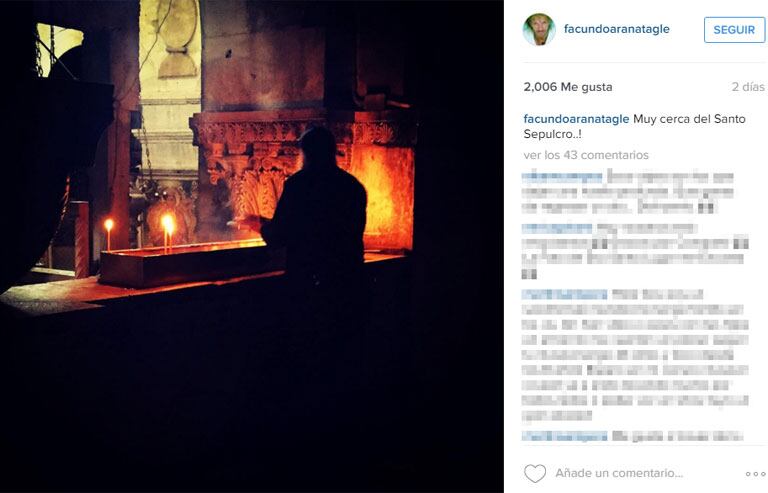 Facundo Arana, María Susini y un viaje inolvidable a Israel (Fotos: Instagram). 