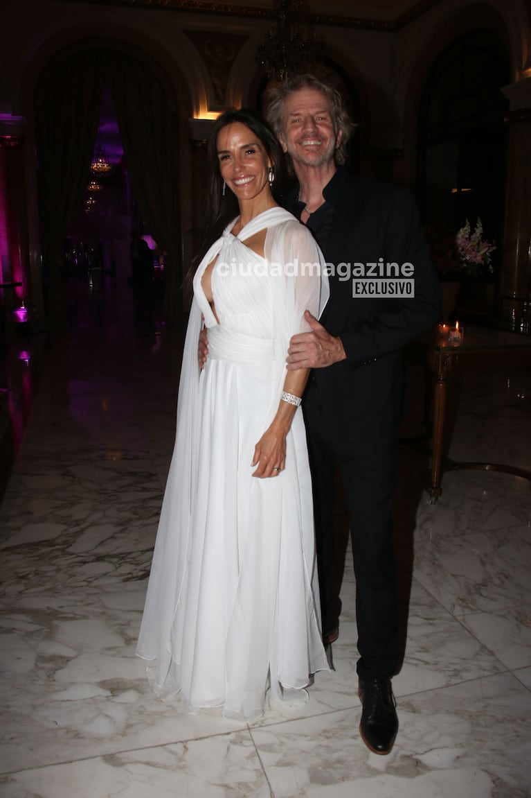Facundo Arana y María Susini en la gala de Fundaleu (Foto: Movilpress).