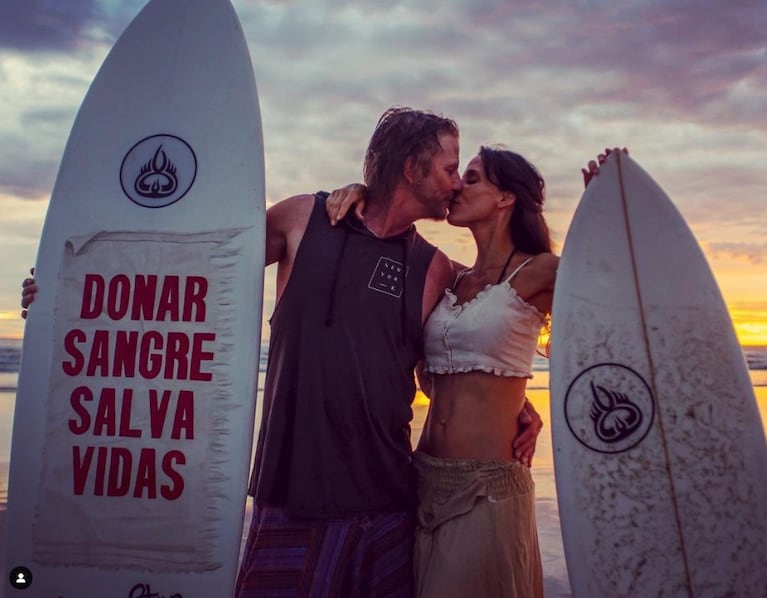 Facundo Arana y María Susini. Foto Instagram Facundo Arana.