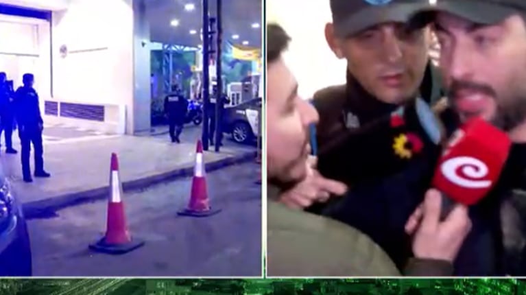 Facundo Moyano fue liberado. Captura: TN