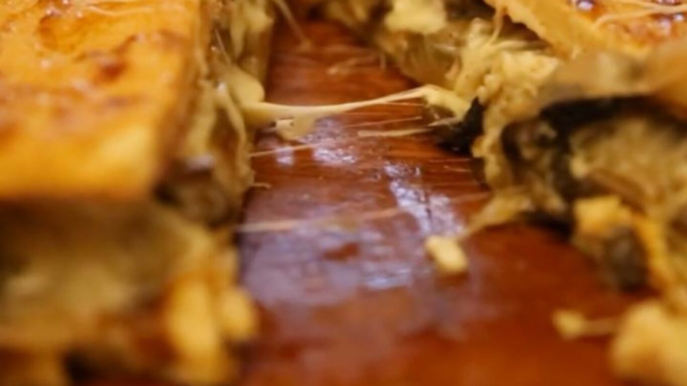 Fainá rellena, recetas