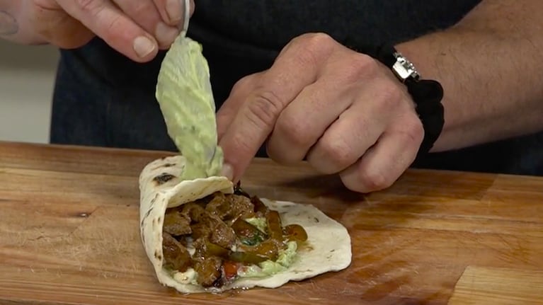 Fajitas, una comida práctica y rendidora. Foto: Cucinare TV