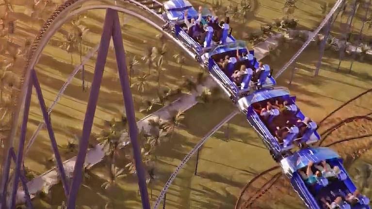 Falcons Flight, la montaña rusa récord: 250 kilómetros por hora y sensación de ingravidez