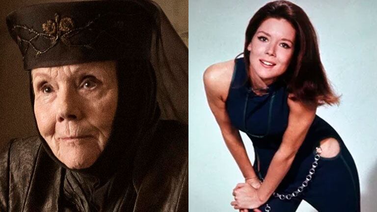 Falleció Diana Rigg, la emblemática Emma Peel de la serie Los vengadores