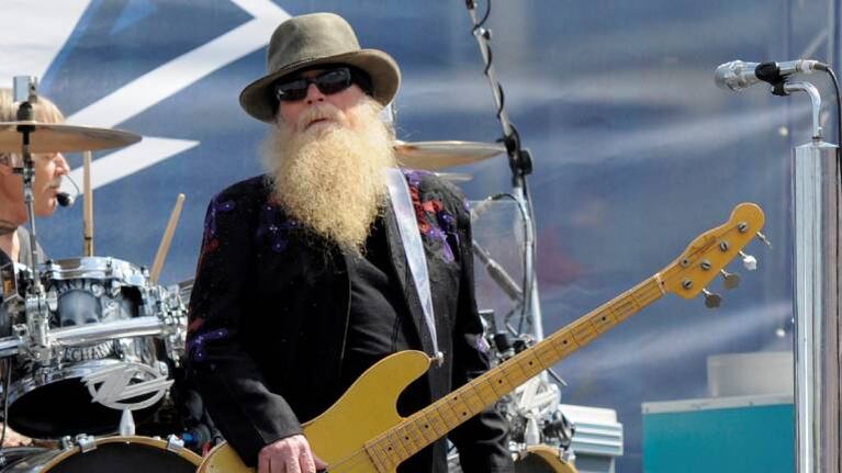 Falleció Dusty Hill, el bajista de ZZ Top