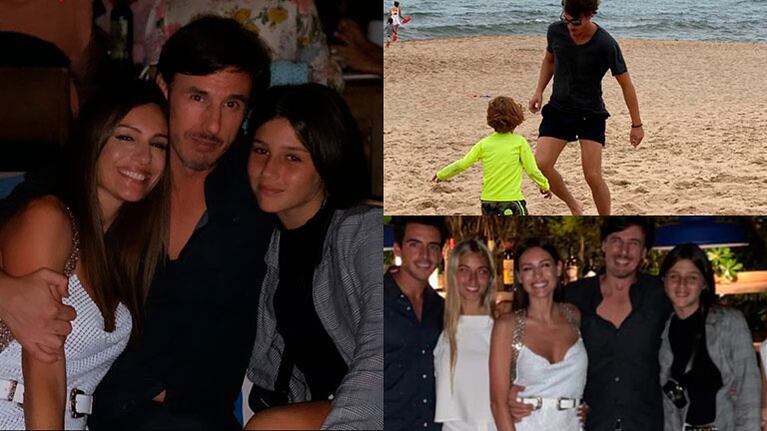 ¡Familia súper ensamblada! Las tiernas postales de Pampita y Roberto García Moritán junto a sus hijos