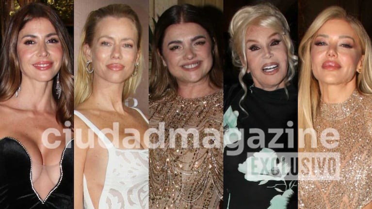 Famosos a beneficio en la gala de Fundaleu (Fotos: Movilpress)
