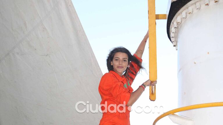 Famosos argentinos, activistas náuticos comprometidos en el puerto de Buenos Aires