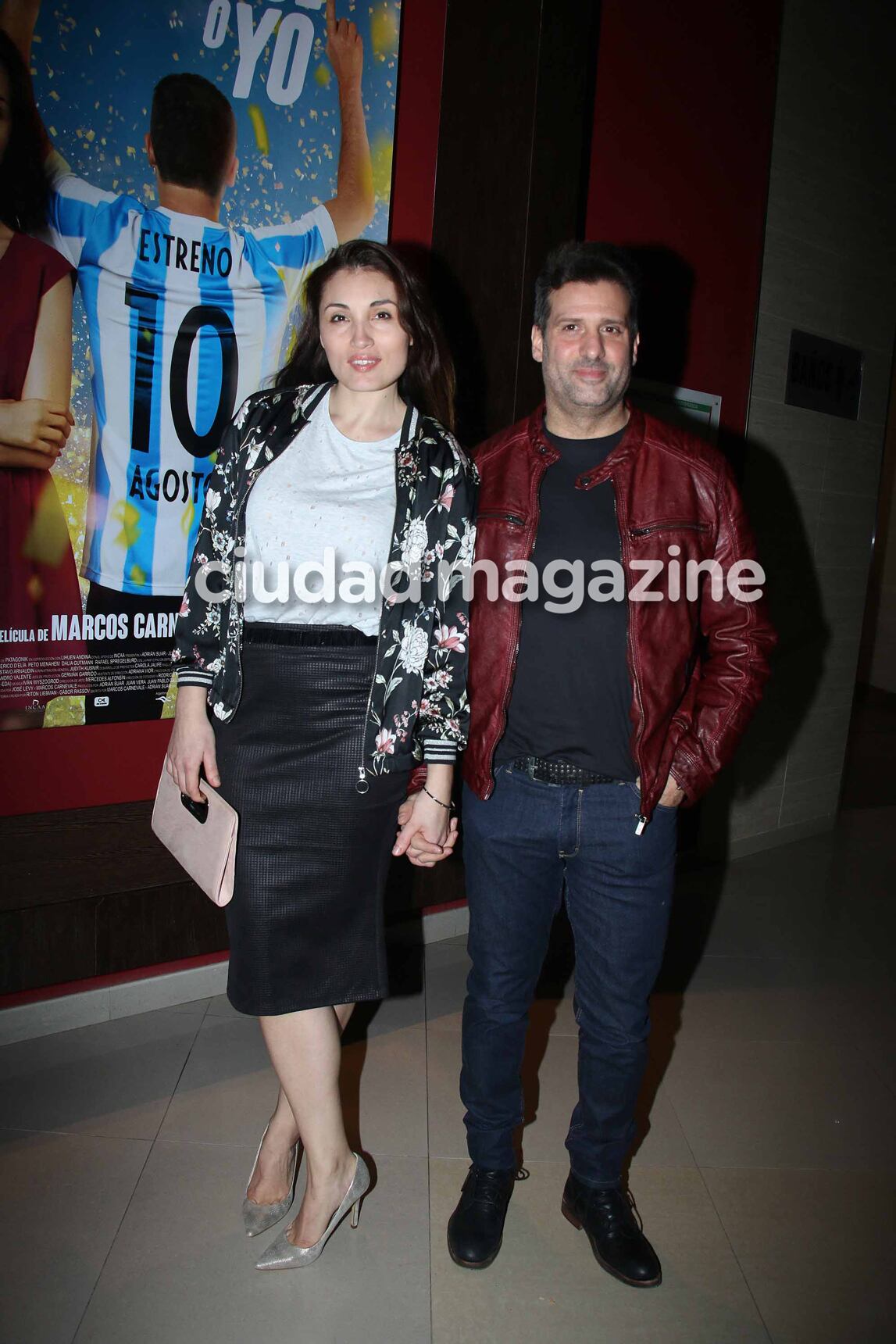 Famosos e invitados especiales en la avant premiere de El fútbol o yo. Foto: Movilpress.
