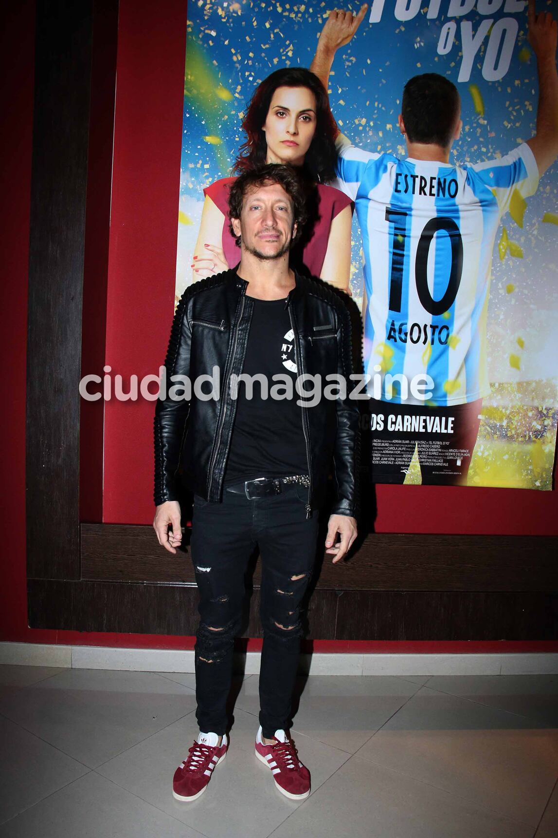 Famosos e invitados especiales en la avant premiere de El fútbol o yo. Foto: Movilpress.Famosos e invitados especiales en la avant premiere de El fútbol o yo. Foto: Movilpress.