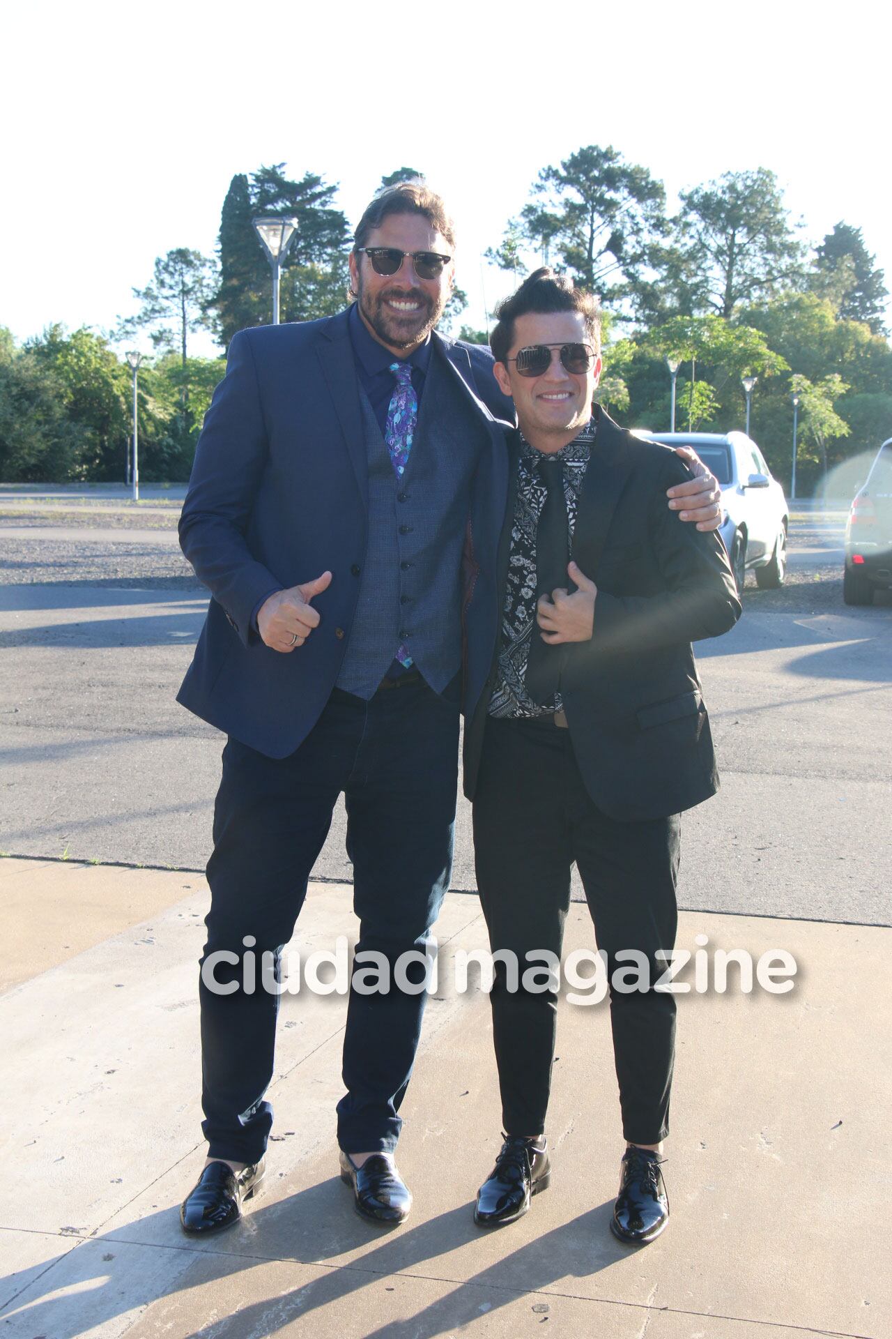 Famosos en el casamiento de Pollo Álvaez y Tefi Russo (Foto: Movilpress)