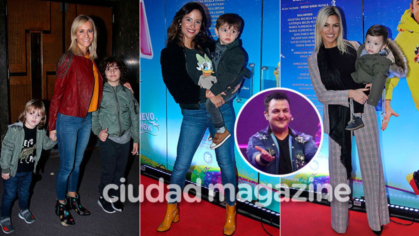 Famosos en el show de Topa (Foto: Movilpress)