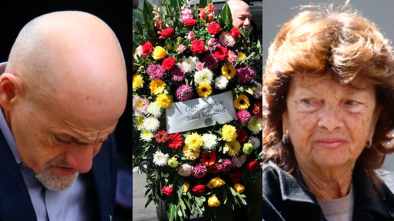 Famosos en el velatorio de Chiche Gelblung. (Foto: Movilpress)