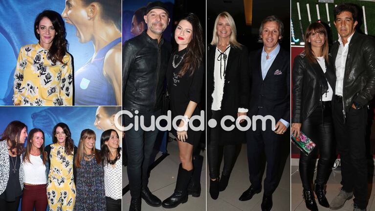 Famosos en la avant premiere de Lucha, jugando con lo imposible (Foto: Movilpress)