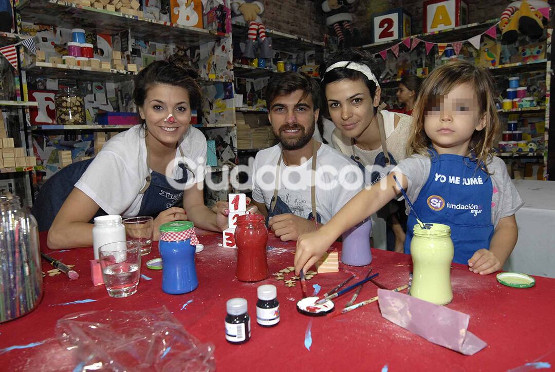 Famosos en la Fundación Sí. (Foto: Movilpress)