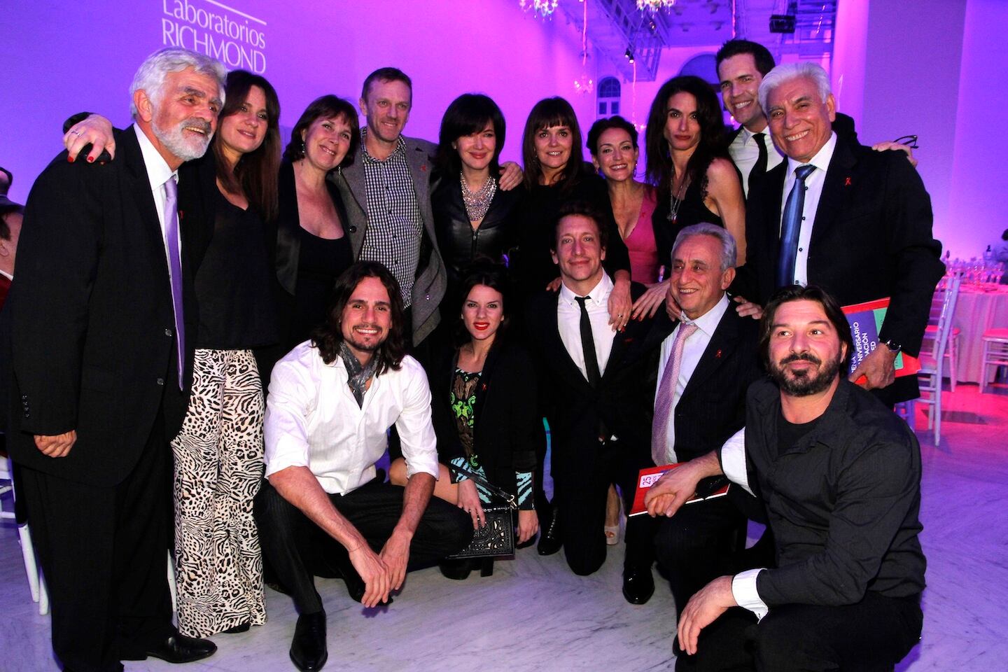 Famosos, en la gala por los 25 años de Fundación Huésped. (Foto: Consuelo Oppizzi)