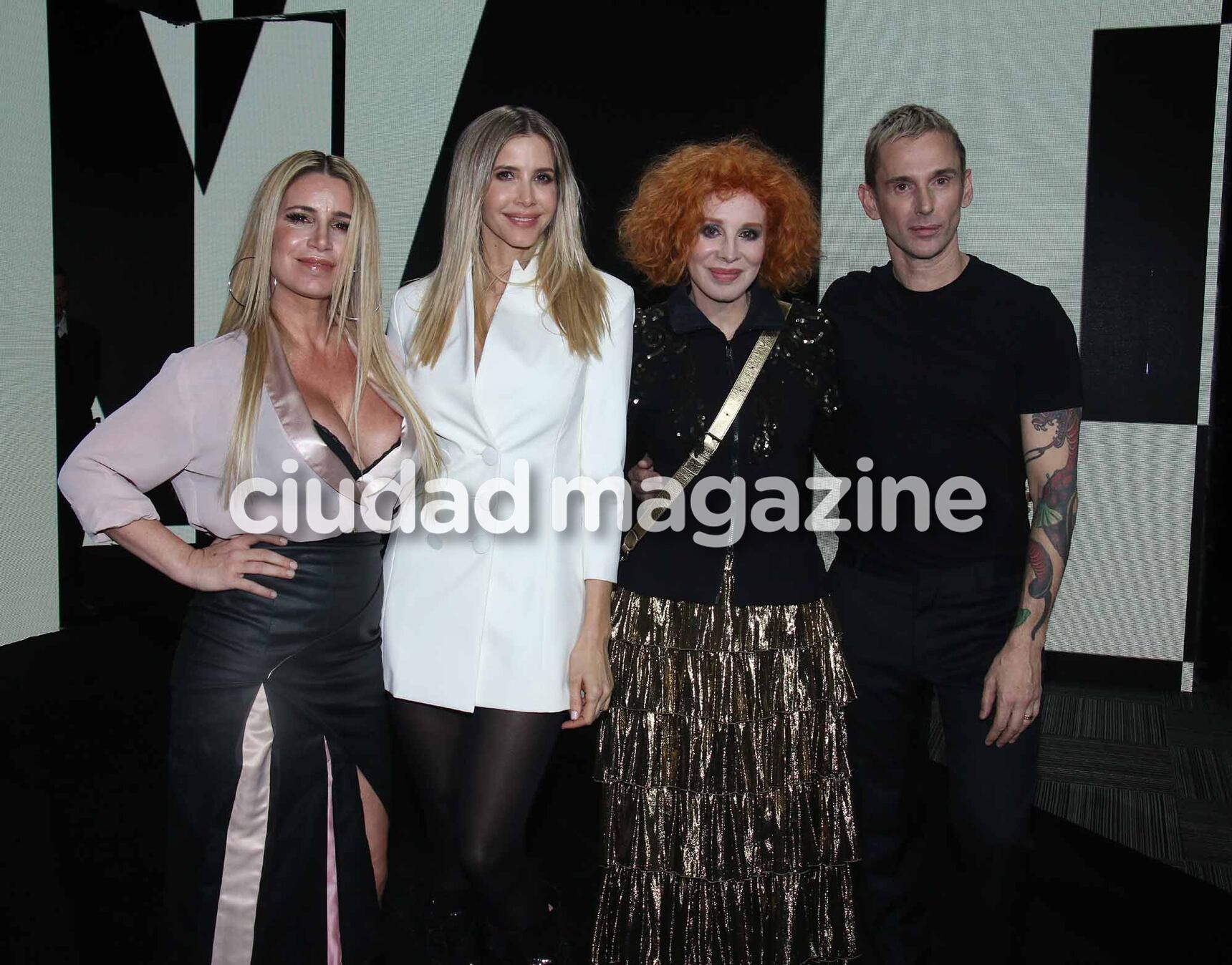 Famosos en la presentación de la nueva colección de Guillermina Valdés (Foto: Movilpress)