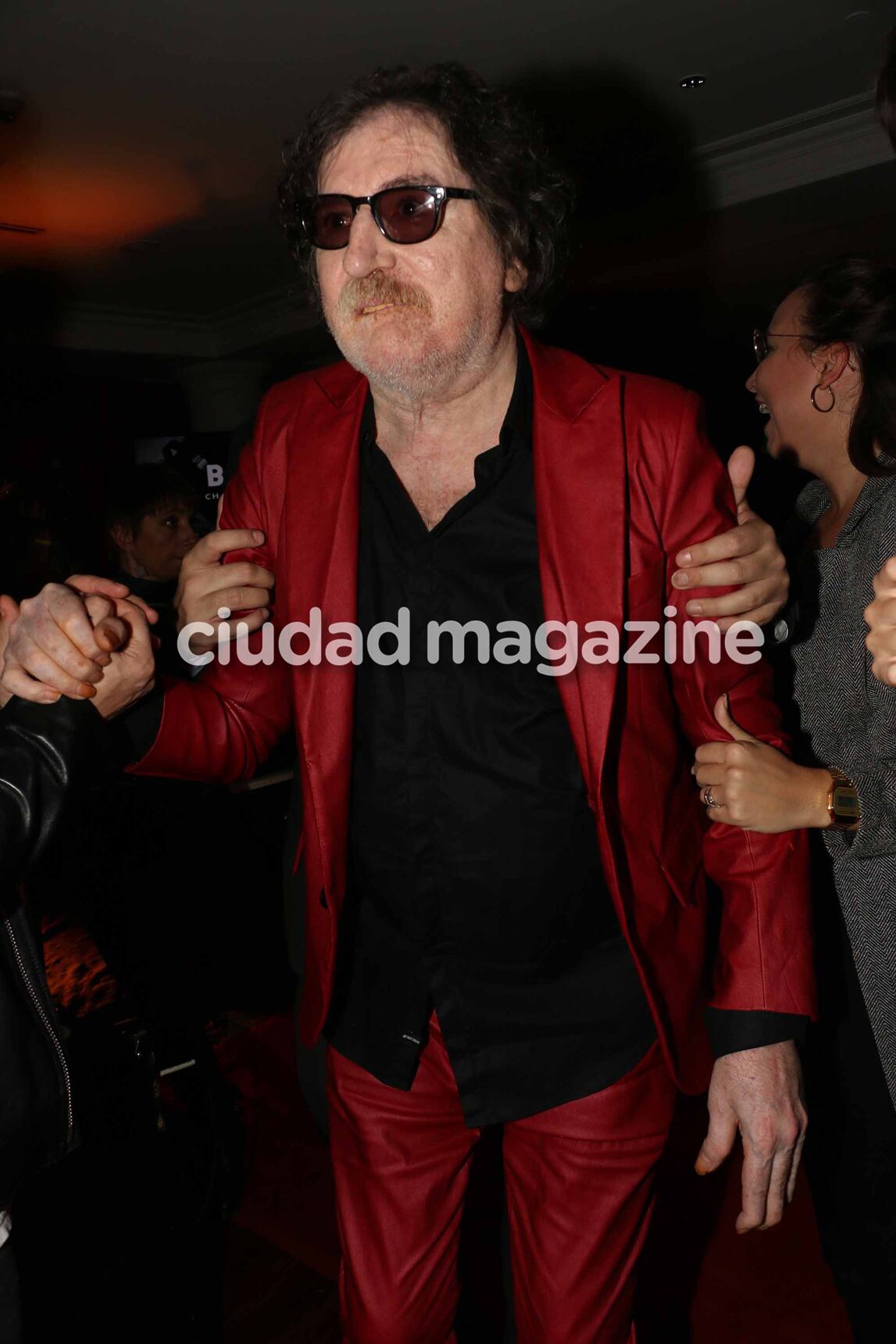 Famosos en la presentación del documental sobre la vida de Charly García. (Foto: Movilpress)