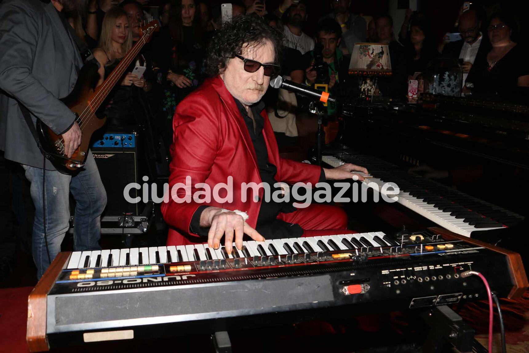 Famosos en la presentación del documental sobre la vida de Charly García. (Foto: Movilpress)