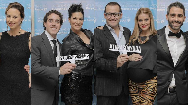 ¡Famosos solidarios! Muchas celebrities en una gala benéfica en La Rural.