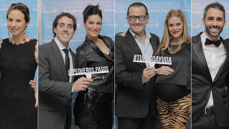 ¡Famosos solidarios! Muchas celebrities en una gala benéfica en La Rural.