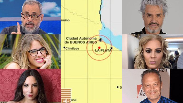 Famosos y el sismo