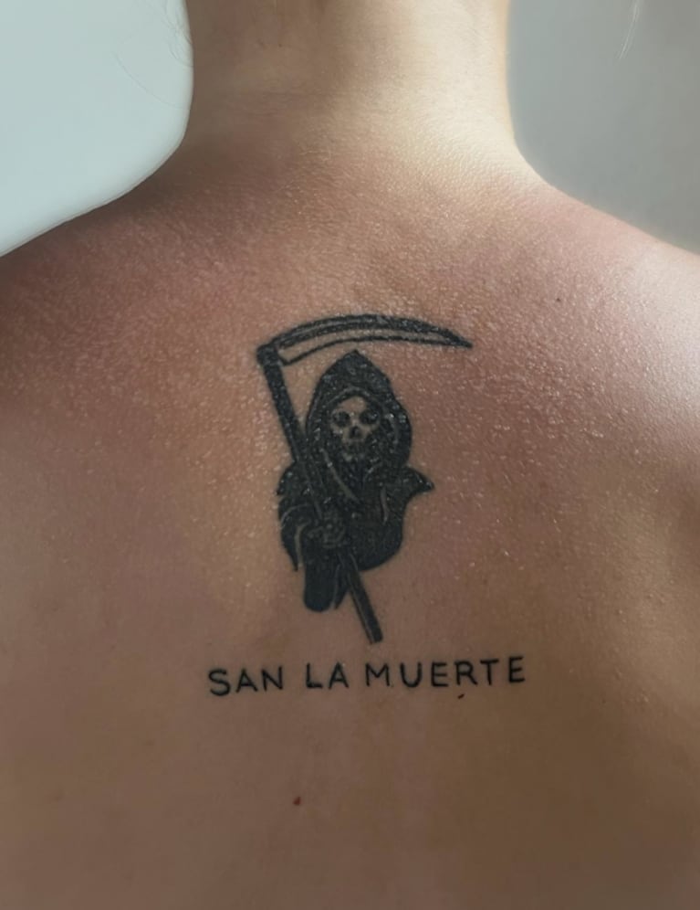 Fan de Maradona y devota de San La Muerte: quién es Macarena Hanna Bustamante, la nueva novia de L-Gante