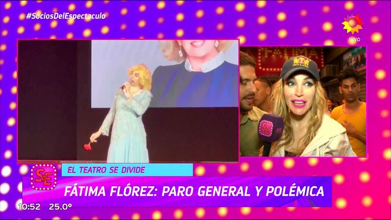 Fátima Florez habló con Socios del Espectáculo.