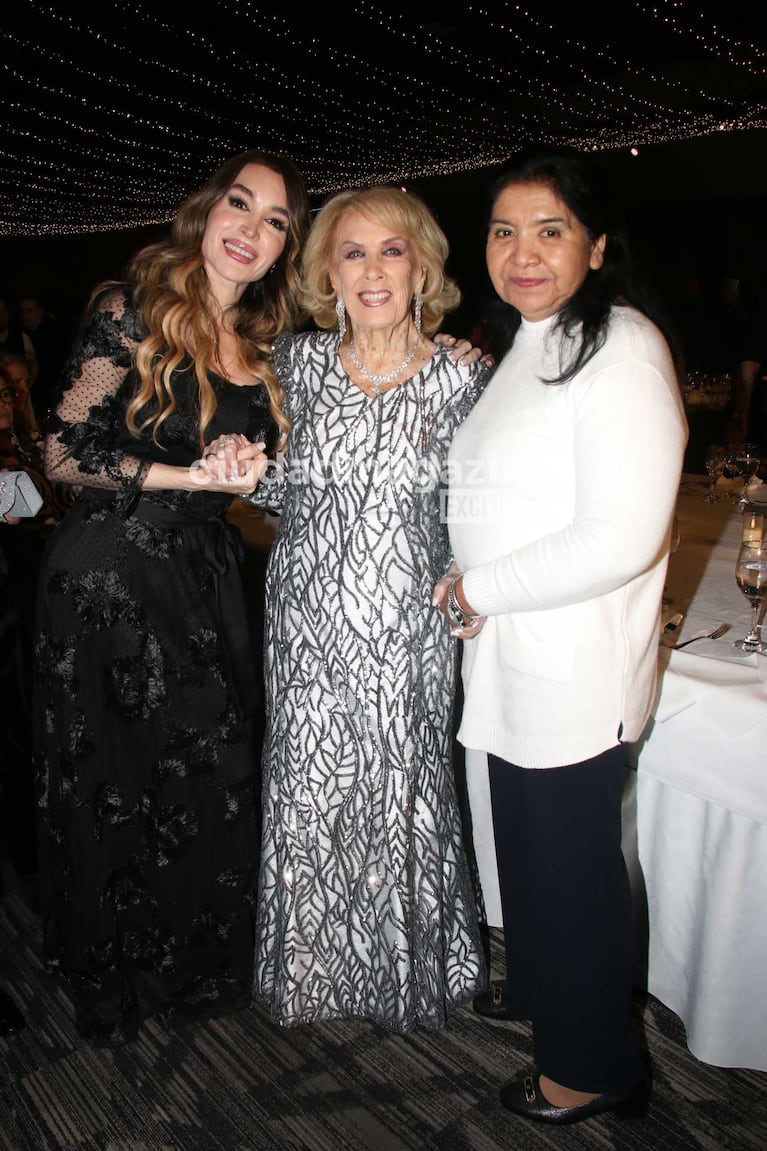 Fátima Florez, Mirtha Legrand y Margarita Barrientos (Foto: Movilpress)