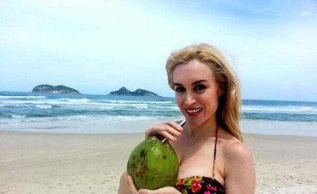 Fátima Florez y sus fotos en Río de Janeiro (Foto: Twitter).
