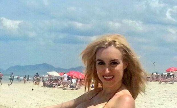 Fátima Florez y sus fotos en Río de Janeiro (Foto: Twitter).