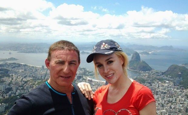 Fátima Florez y sus fotos en Río de Janeiro (Foto: Web).