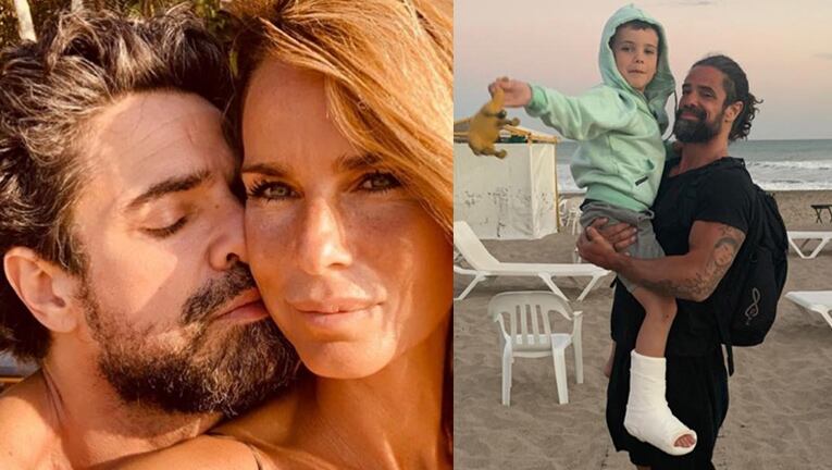 Fausto se quebró la pierna ni bien aterrizaron en la playa.