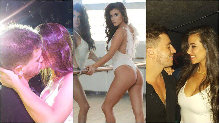 Fede Bal, a los besos con Daia Arlettaz.