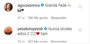 Fede Bal anunció su su recuperación del cáncer: los mensajes de los famosos. Foto: Instagram/ Twitter